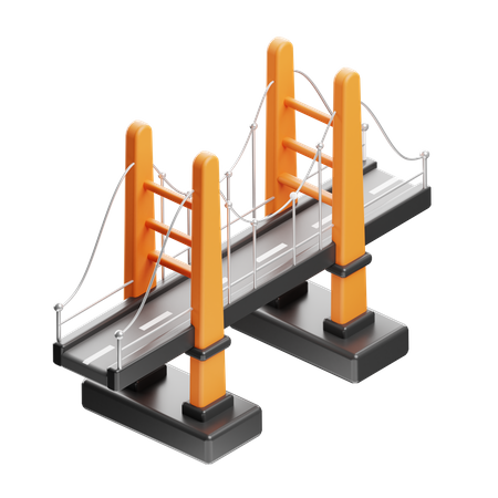 Bridge  3D Illustration