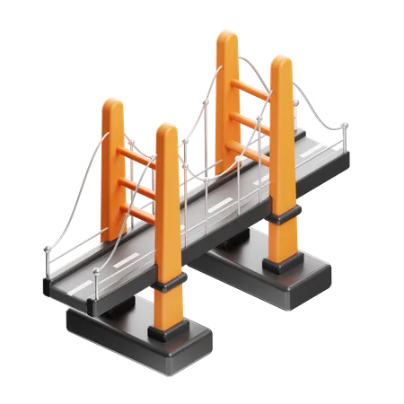 Bridge  3D Illustration