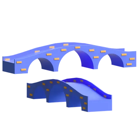 Bridge  3D Illustration