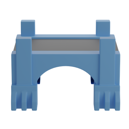 Bridge 3D Illustration