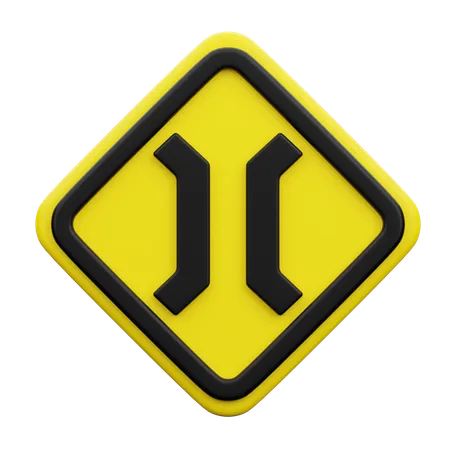 Bridge Ahead  3D Icon