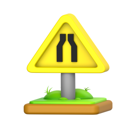 Bridge Ahead  3D Icon