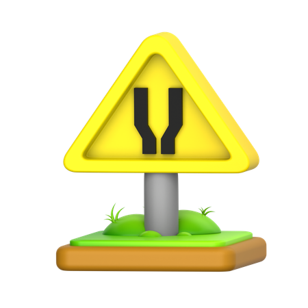 Bridge Ahead  3D Icon