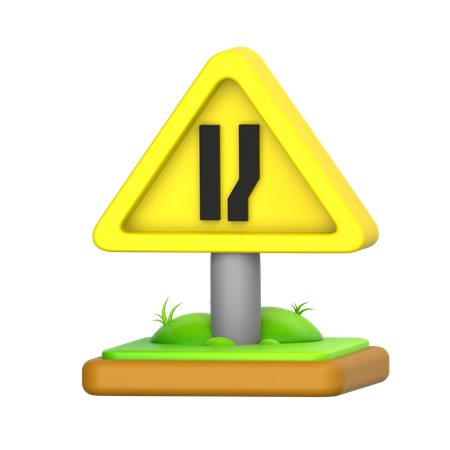 Bridge Ahead  3D Icon