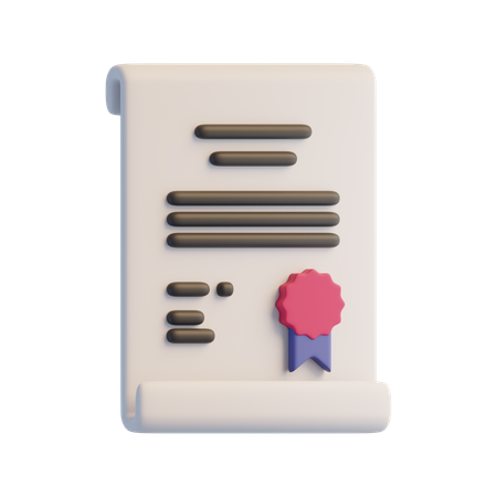 Brief  3D Icon