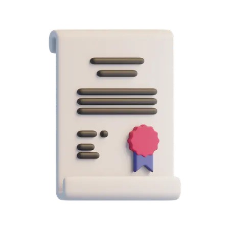 Brief  3D Icon