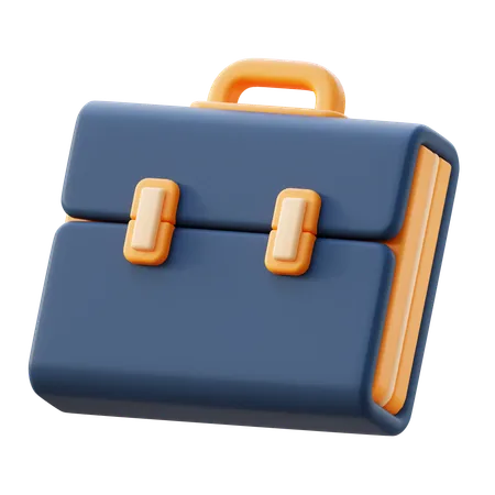 Business Briefcase 3D Icon