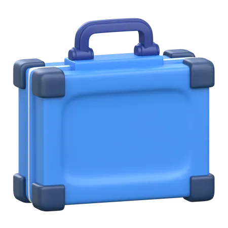 Briefcase 3 D Immigration Icon 3D Icon