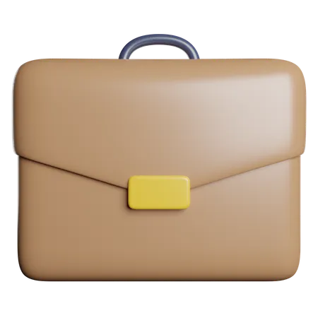 Briefcase Bag Suitcase 3D Icon