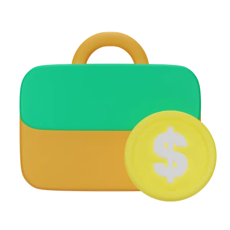 Briefcase  3D Icon