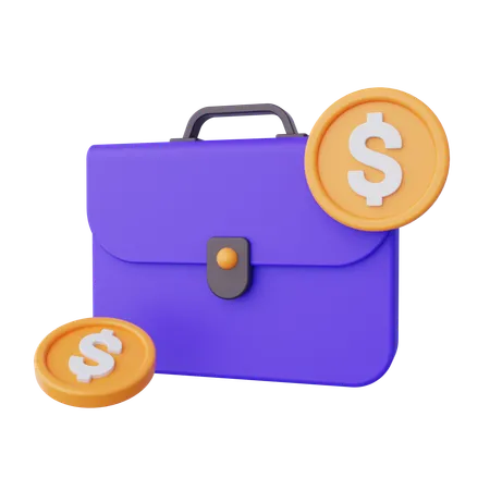 Briefcase  3D Icon