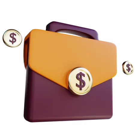 Briefcase  3D Icon