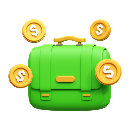 Briefcase  3D Icon