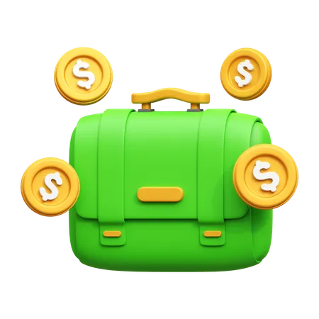 Briefcase  3D Icon