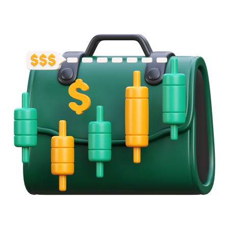 Briefcase  3D Icon