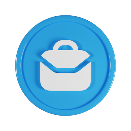 Briefcase  3D Icon