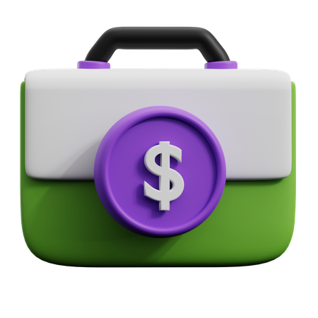 Briefcase  3D Icon