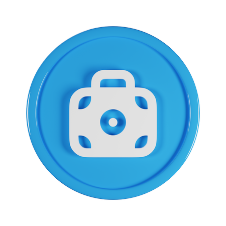 Briefcase  3D Icon