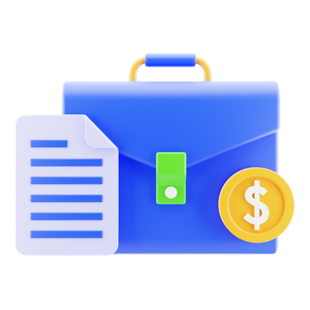 Briefcase  3D Icon