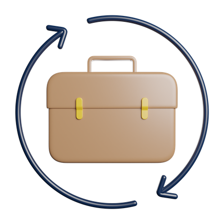 Briefcase  3D Icon