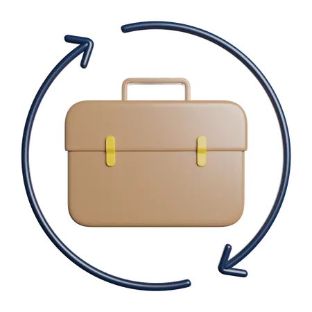 Briefcase  3D Icon
