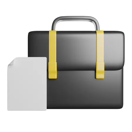 Briefcase  3D Icon