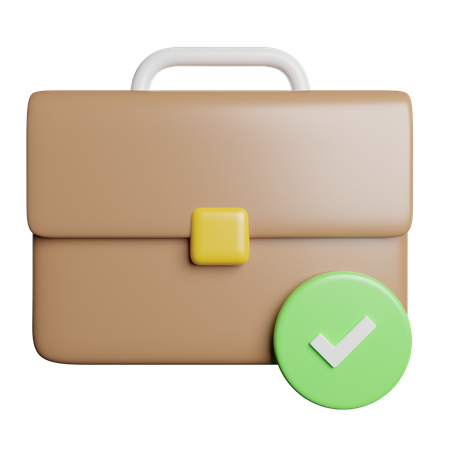 Briefcase  3D Icon