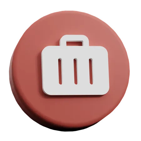 Briefcase  3D Icon