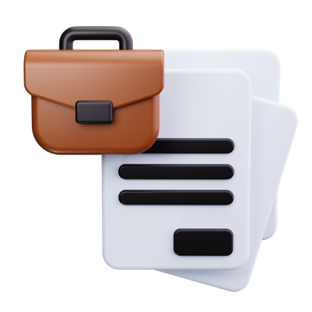 Briefcase  3D Icon