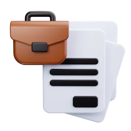 Briefcase  3D Icon