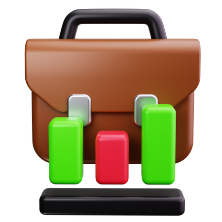 Briefcase  3D Icon