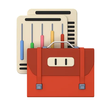 Briefcase  3D Icon