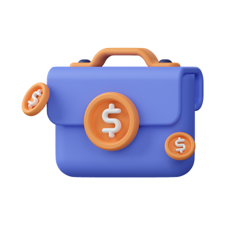 Briefcase  3D Icon