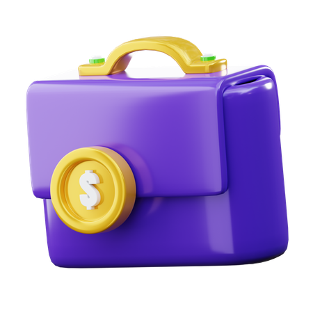 Briefcase  3D Icon