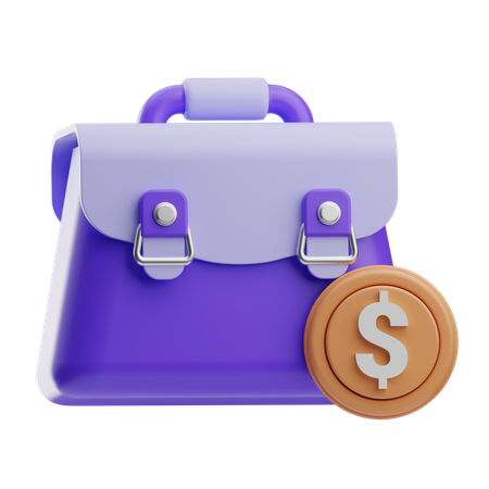 Briefcase  3D Icon