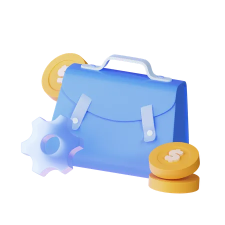 Briefcase  3D Icon