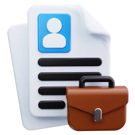 Briefcase  3D Icon