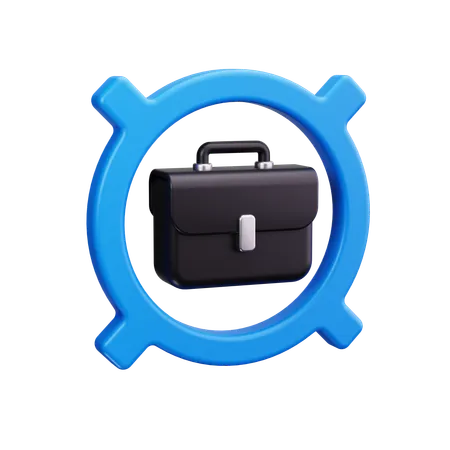 Briefcase  3D Icon