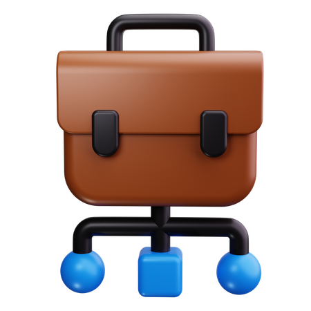 Briefcase  3D Icon