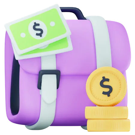 Briefcase  3D Icon