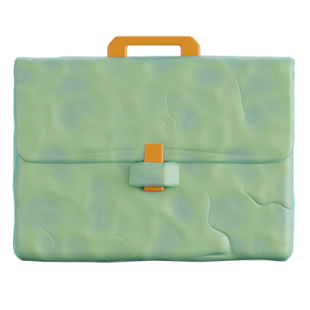 Briefcase 3D Icon
