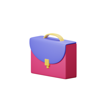 Briefcase  3D Illustration