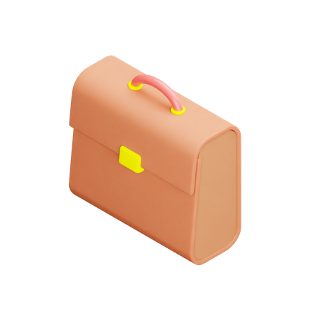 Briefcase  3D Illustration