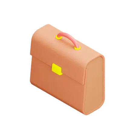 Briefcase  3D Illustration