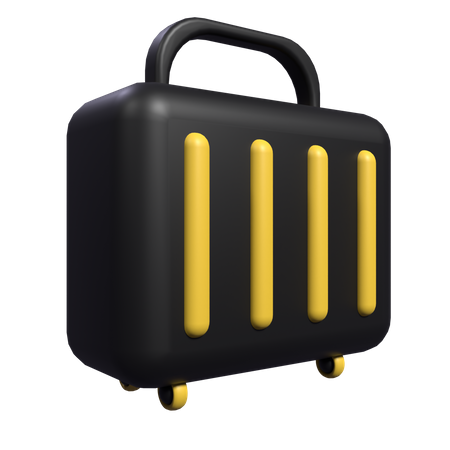 Briefcase  3D Illustration