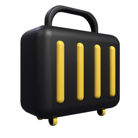 Briefcase  3D Illustration