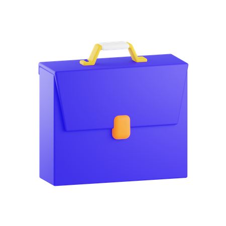 Briefcase  3D Illustration