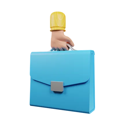 Briefcase  3D Illustration