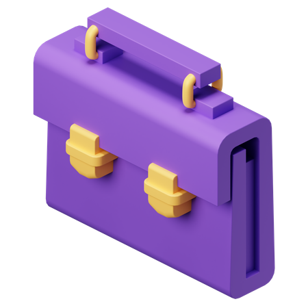 Briefcase  3D Illustration