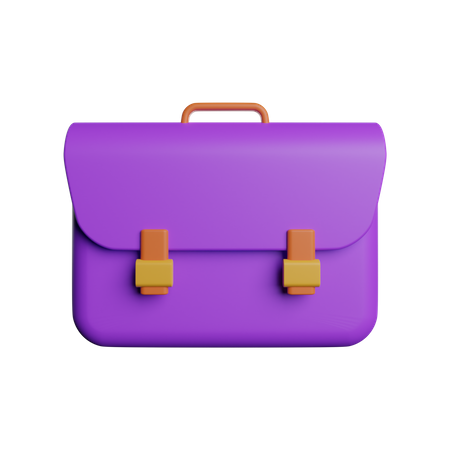 Briefcase  3D Illustration